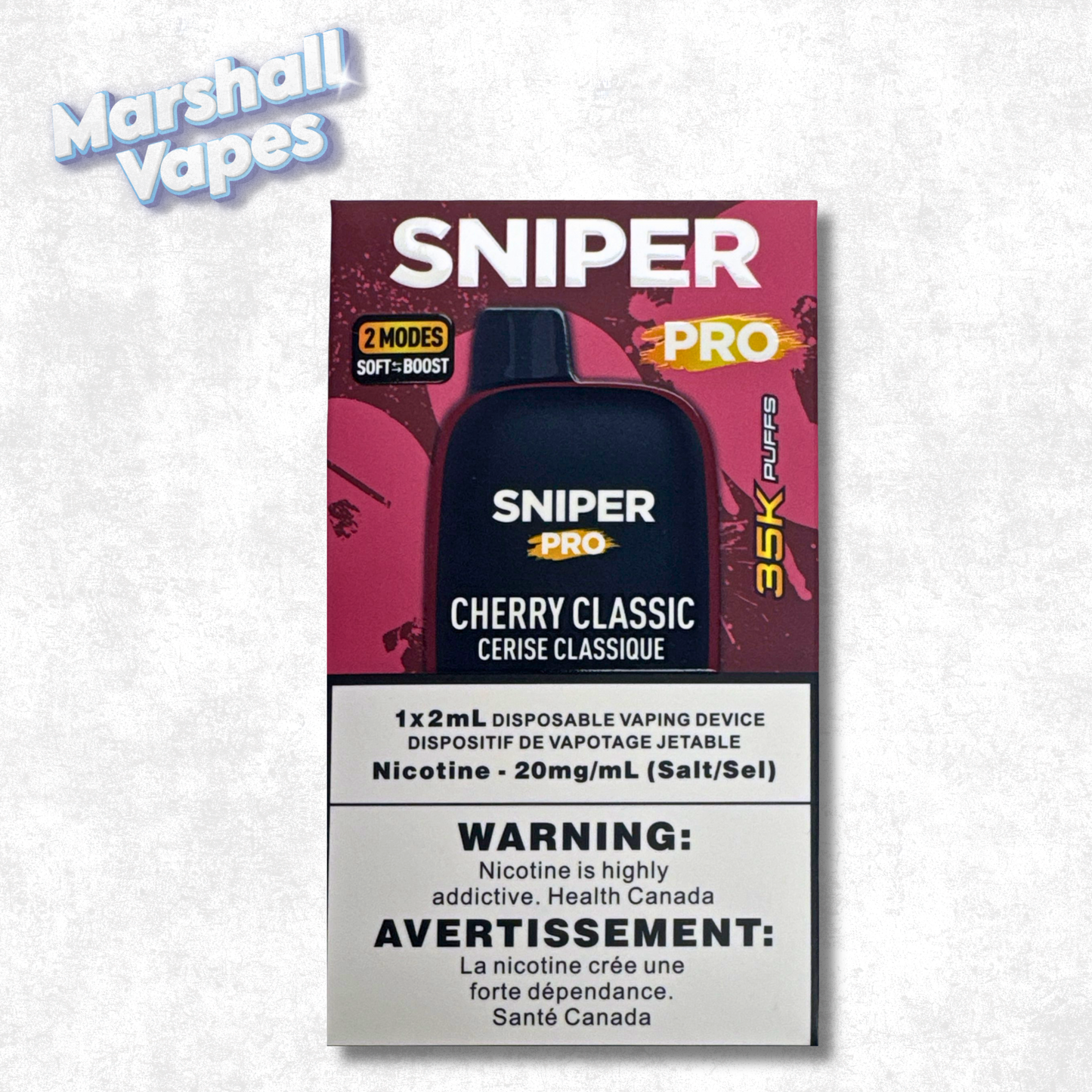 Sniper Pro 35K Disposable – Cherry Classic
