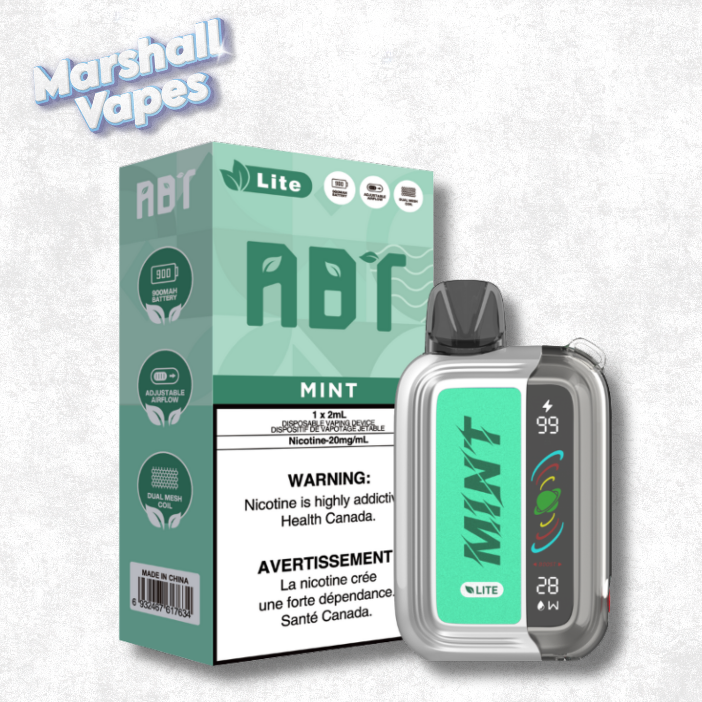 ABT Lite Disposable – Mint