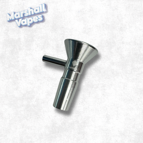 Metal Bong Bowl - Silver