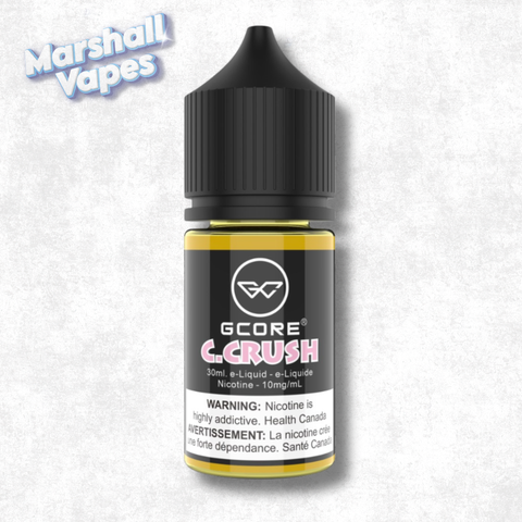 Gcore C.Crush salt nic e-liquid, 30ml bottle, 10mg