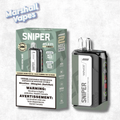 Sniper Disposable Raspberry Dragon Fruit Ice disposable vape sweet raspberry and dragon fruit flavour with cooling ice smooth draw high puff device