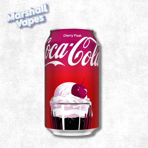 Coca-Cola Cherry Float (355ml) – Cherry Vanilla Cola