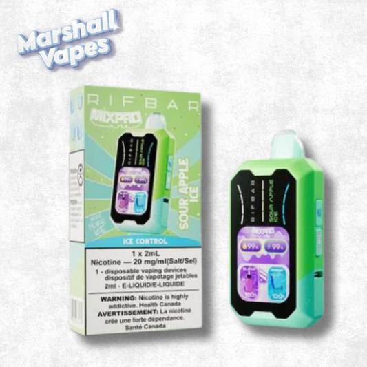 RIFBAR MixPro 40K Disposable - Sour Apple