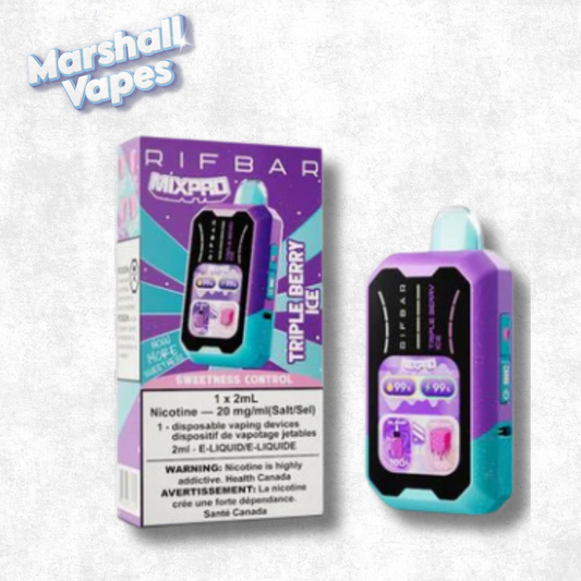 RIFBAR MixPro 40K Disposable - Triple Berry Ice