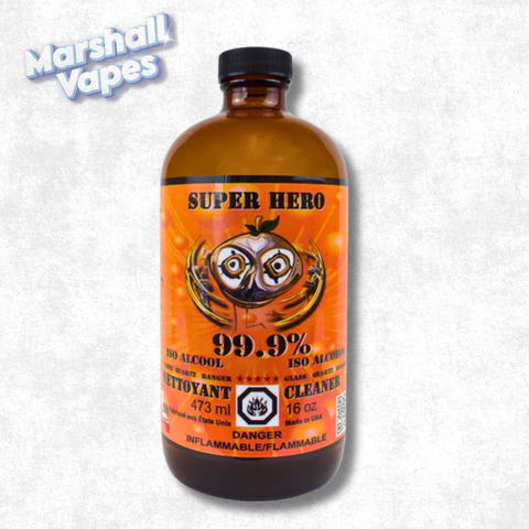 Orange Chronic Super Hero Glass Cleaner – 16oz (Glass Bottle)