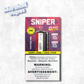 Sniper Disposable Cherry Lemon disposable vape sweet cherry and tangy lemon flavour smooth draw high puff device