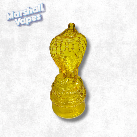 5.5" Gold Snake Bong