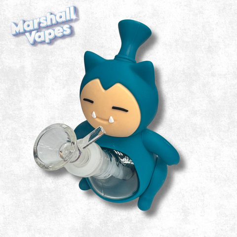6" Snorlax Silicone Bong