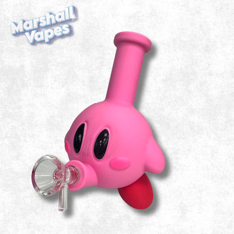 5.5" Kirby Silicone Bong