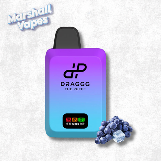 Draggg Mini 2000 Grape Ice Disposable