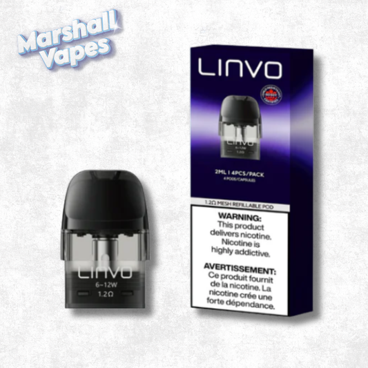 LINVO Force Air Replacement Pods 2ML 4 Pack CRC