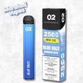 O2 Disposable Blue Razz disposable vape blue raspberry flavour smooth draw high puff device