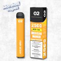 O2 Disposable Mexican Mango disposable vape ripe mango flavour smooth draw high puff device