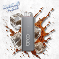Beco Slim Hybrid Disposable Fizzy Root vape with hybrid nicotine slim disposable vape device and root beer inspired flavour
