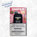 Sniper Pro 35K Disposable Peach Ice vape device with peach ice flavour disposable vape by Sniper.