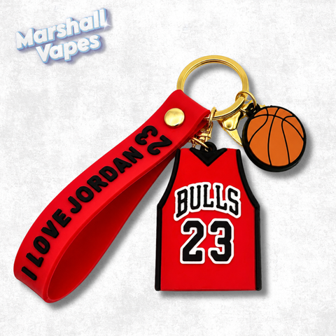 Michael Jordan Chicago Bulls Jersey Keychain