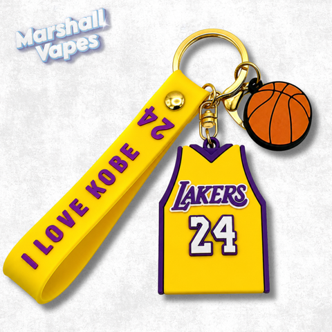 Kobe Bryant Lakers Home Jersey Keychain