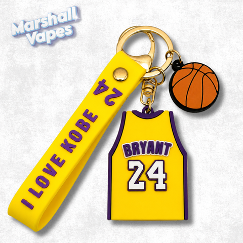 Kobe Bryant Lakers Home Jersey Keychain