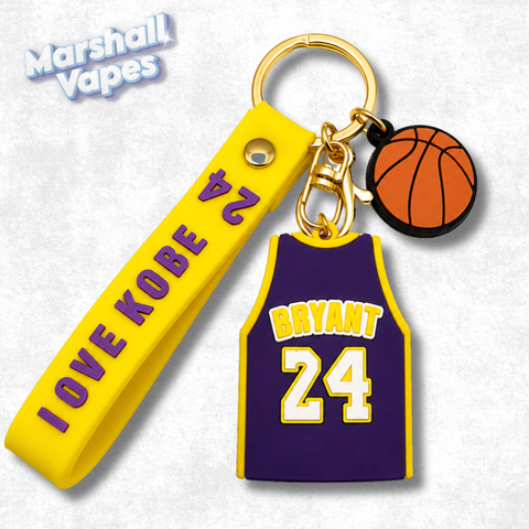 Kobe Bryant Lakers Away Jersey Keychain
