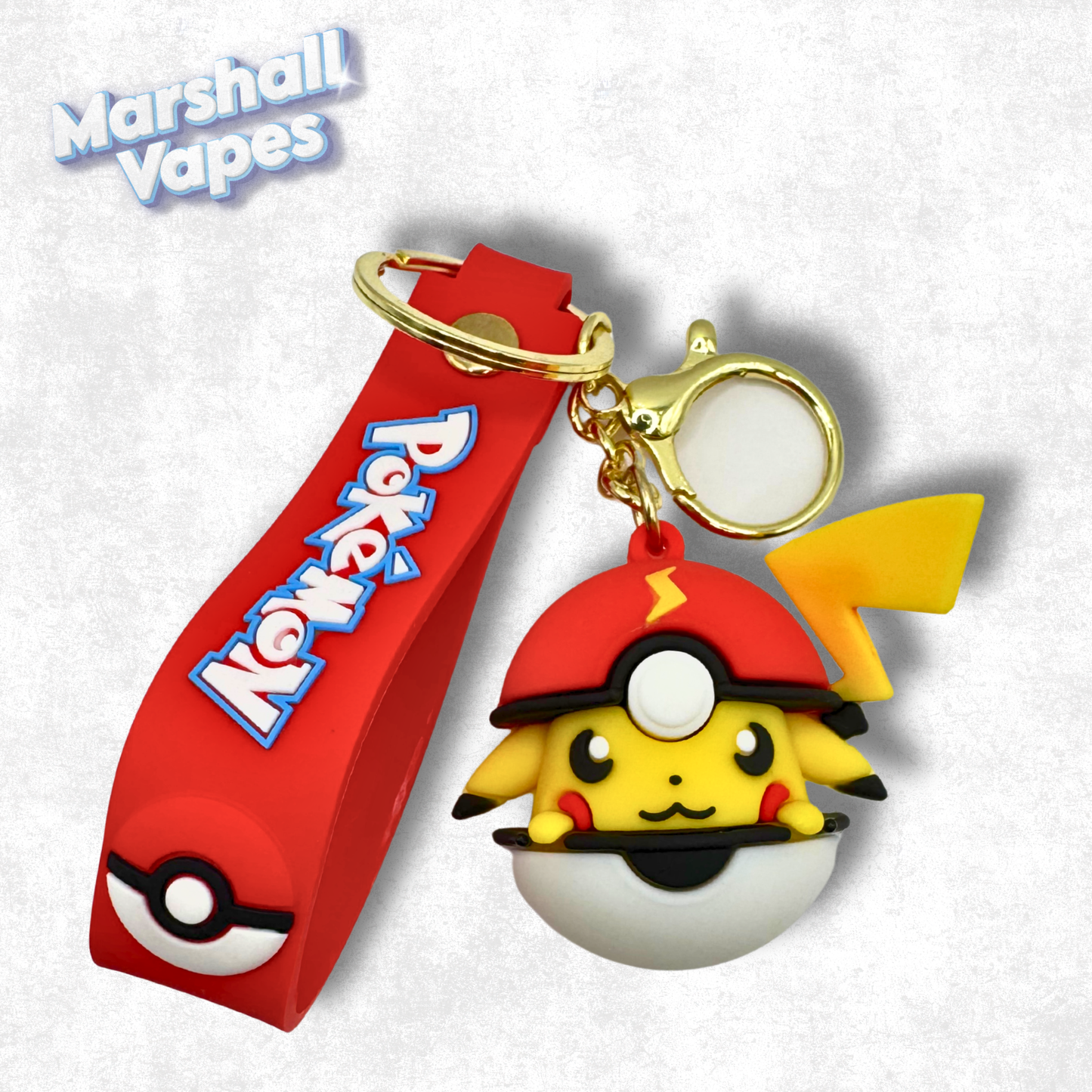 Pikachu Pokémon Keychain