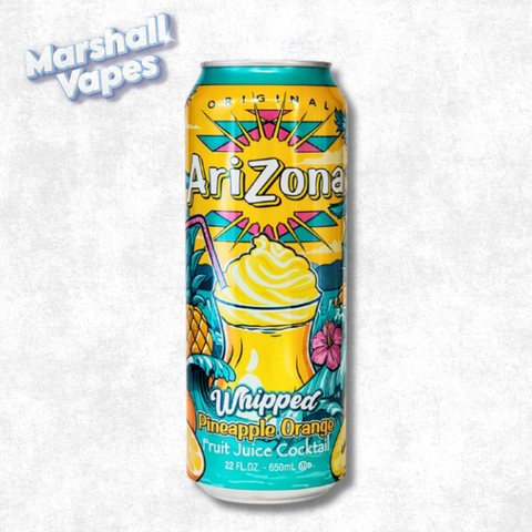 Arizona Whipped Pineapple Orange Fruit Juice Cocktail 650mL