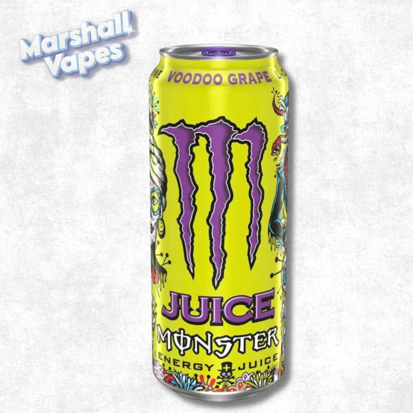 Monster Juice Energy Drink 473ml Voodoo Grape