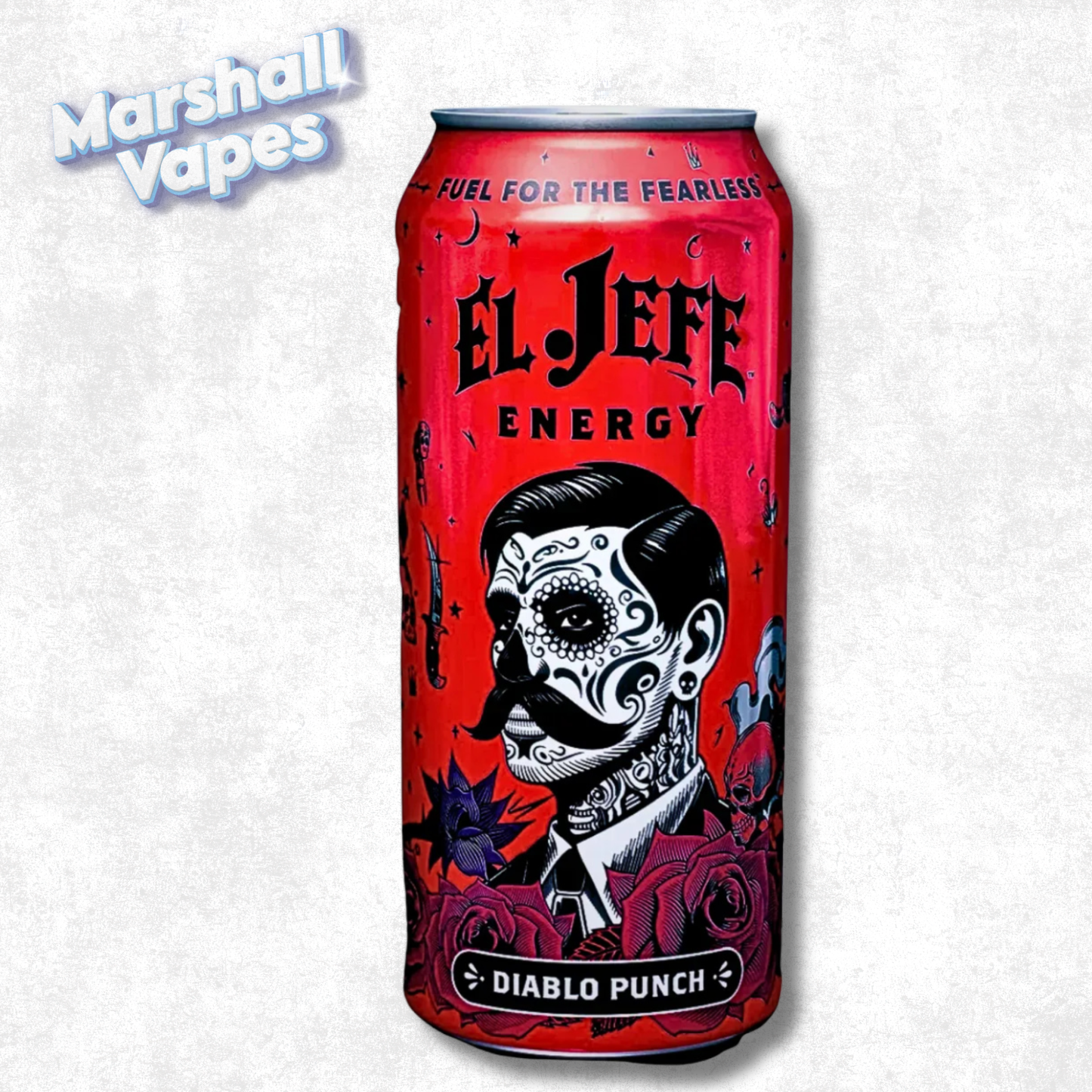 El Jefe Energy Drink 473ml Diablo Punch