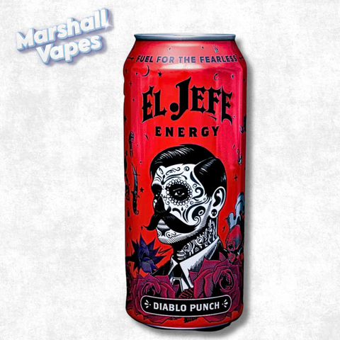 El Jefe Energy Drink 473ml Diablo Punch