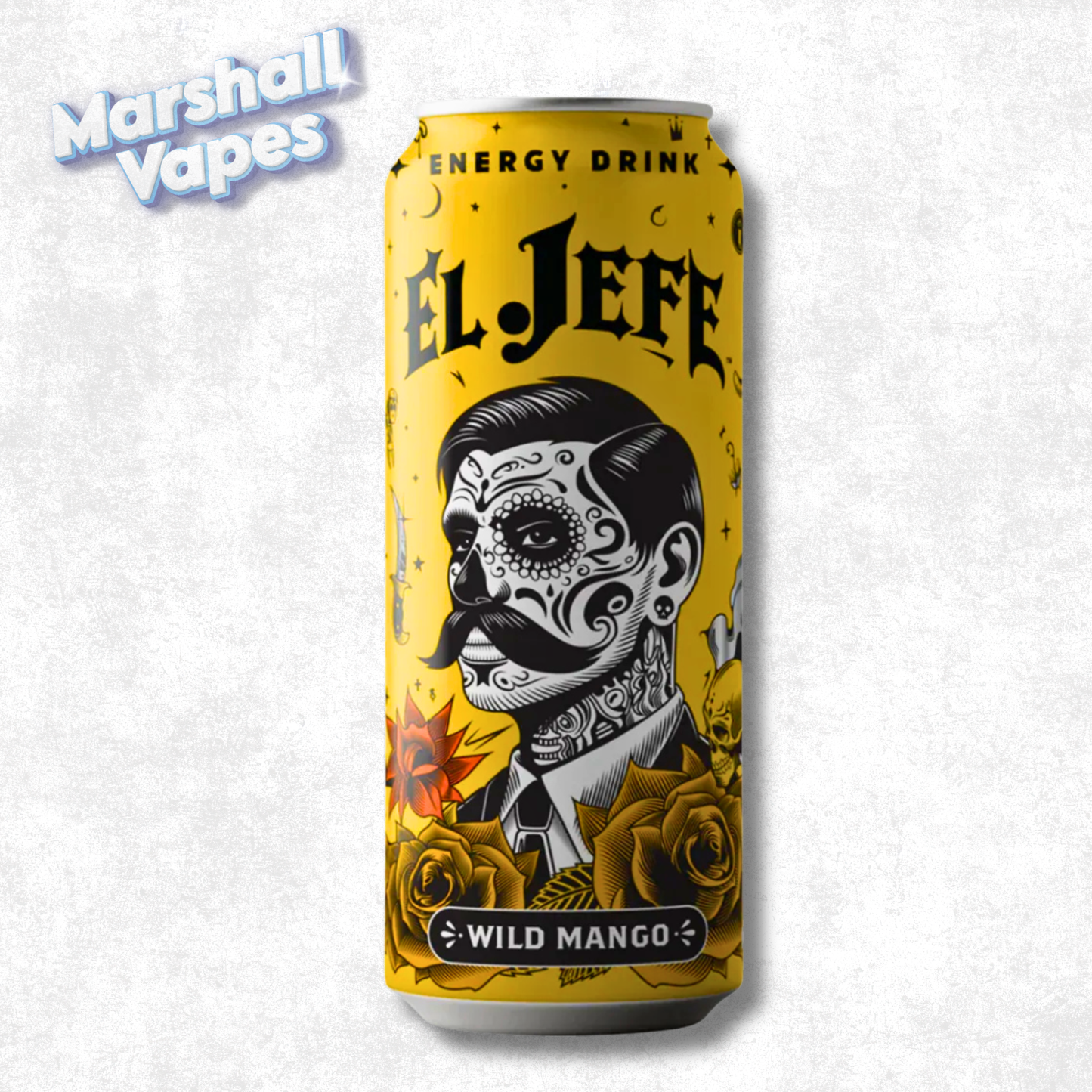 El Jefe Energy Drink 473ml Wild Mango