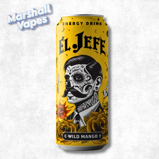 El Jefe Energy Drink 473ml Wild Mango
