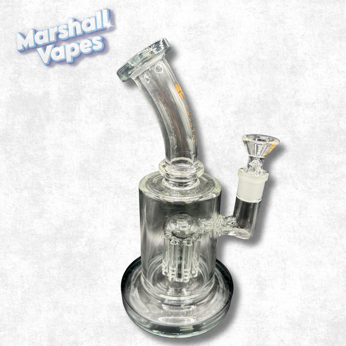 8.5" Crystal Brand Dab Rig (Clear)