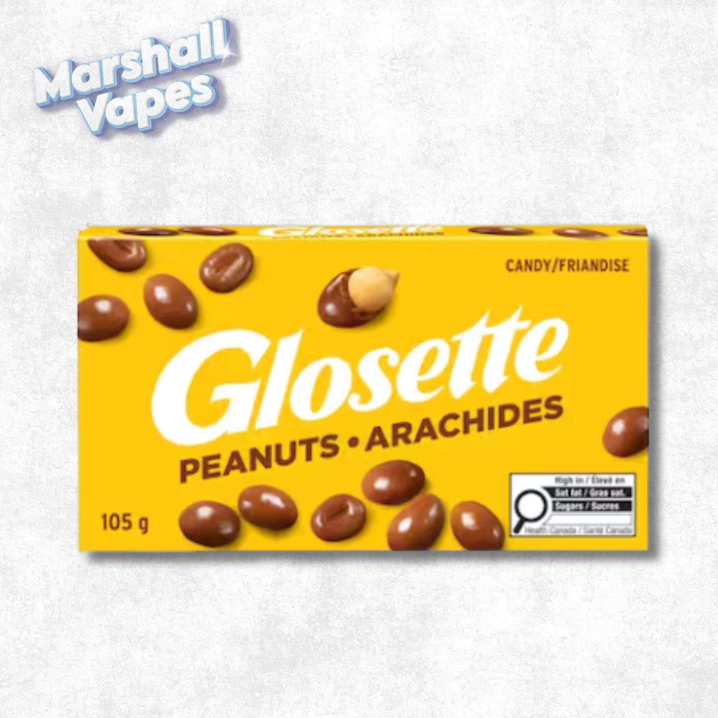 Hershey Glosette Peanuts 105g