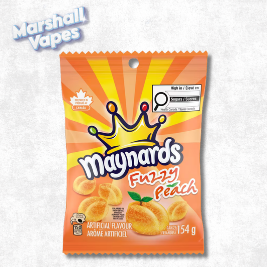 Maynards Fuzzy Peach 154g