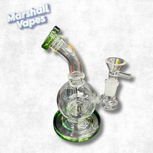 6.25" Donut Dab Rig (Green)