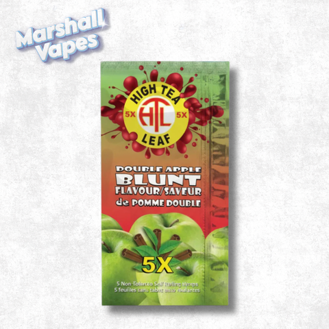 High Tea Leaf 5X Double Apple Blunt Wraps