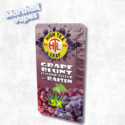 High Tea Leaf 5X Grape Blunt Wraps