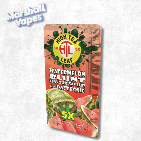 High Tea Leaf 5X Watermelon Blunt Wraps