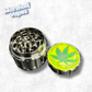 Arsenal Metal Grinder 55mm 4pc Green Leaf Logo