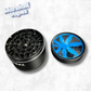 Arsenal Metal Grinder 63mm 4pc Medium Size Assorted Colour Leaf Logo