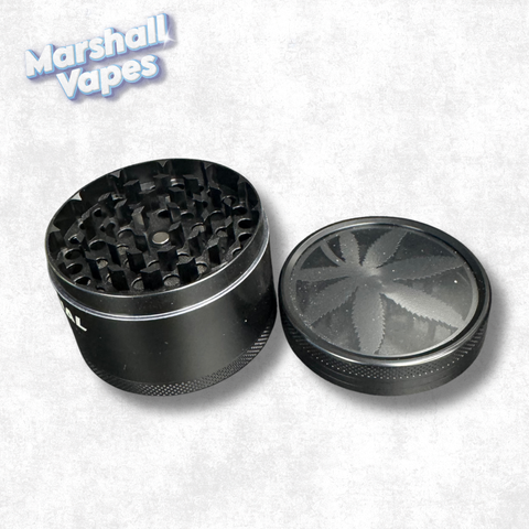 Arsenal Metal Grinder 63mm 4pc Medium Size Assorted Colour Leaf Logo
