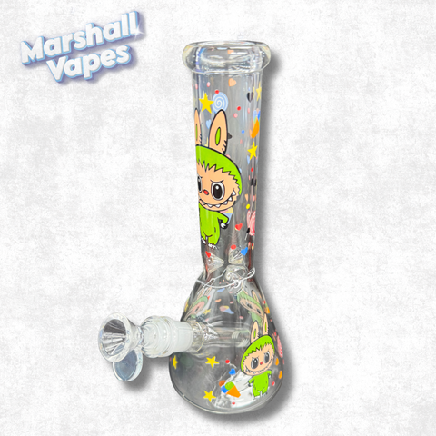 10" Bunny Squad Beaker Bong (Green)