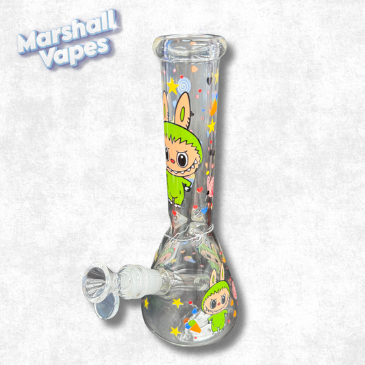 10" Bunny Squad Beaker Bong (Green)