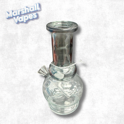 6" Black Vase Beaker Bong