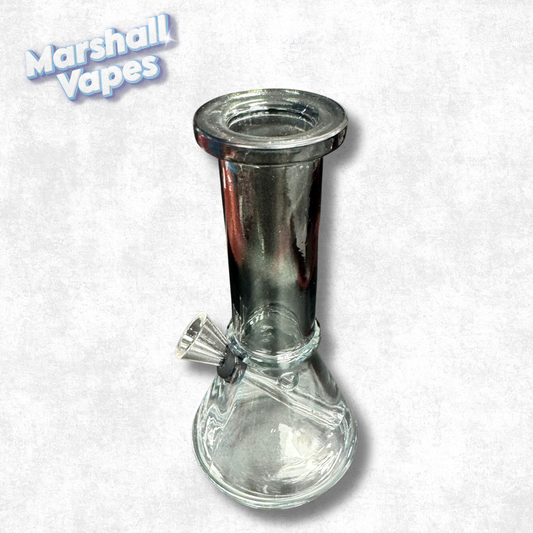 6" Black Beaker Bong