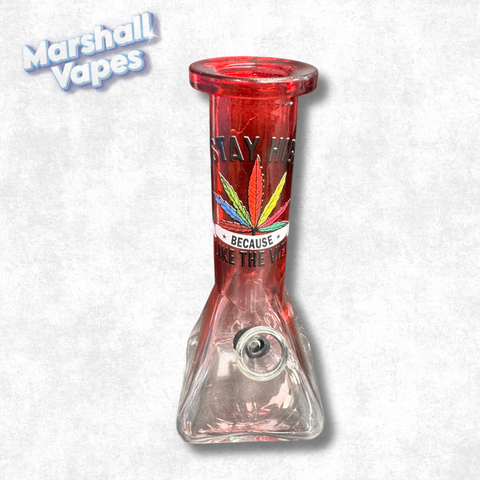 6" Square Bottom Beaker Stay High Bong