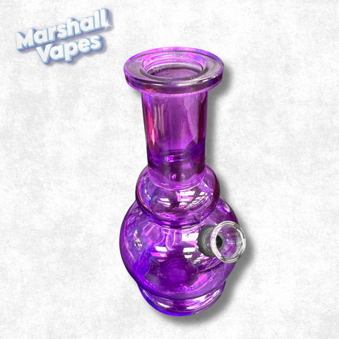 6" Purple Vase Beaker Bong
