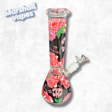10" Chanel Glass Bong