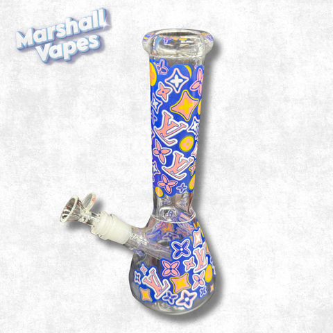 10" Louis Vuitton Glass Bong