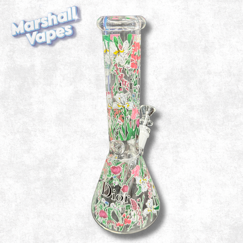 10" Dior Glass Bong
