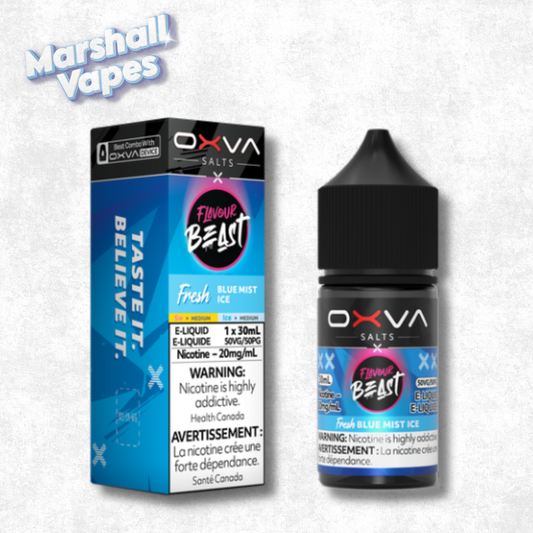 Flavour Beast x OXVA E-Liquid - Fresh Blue Mist Ice